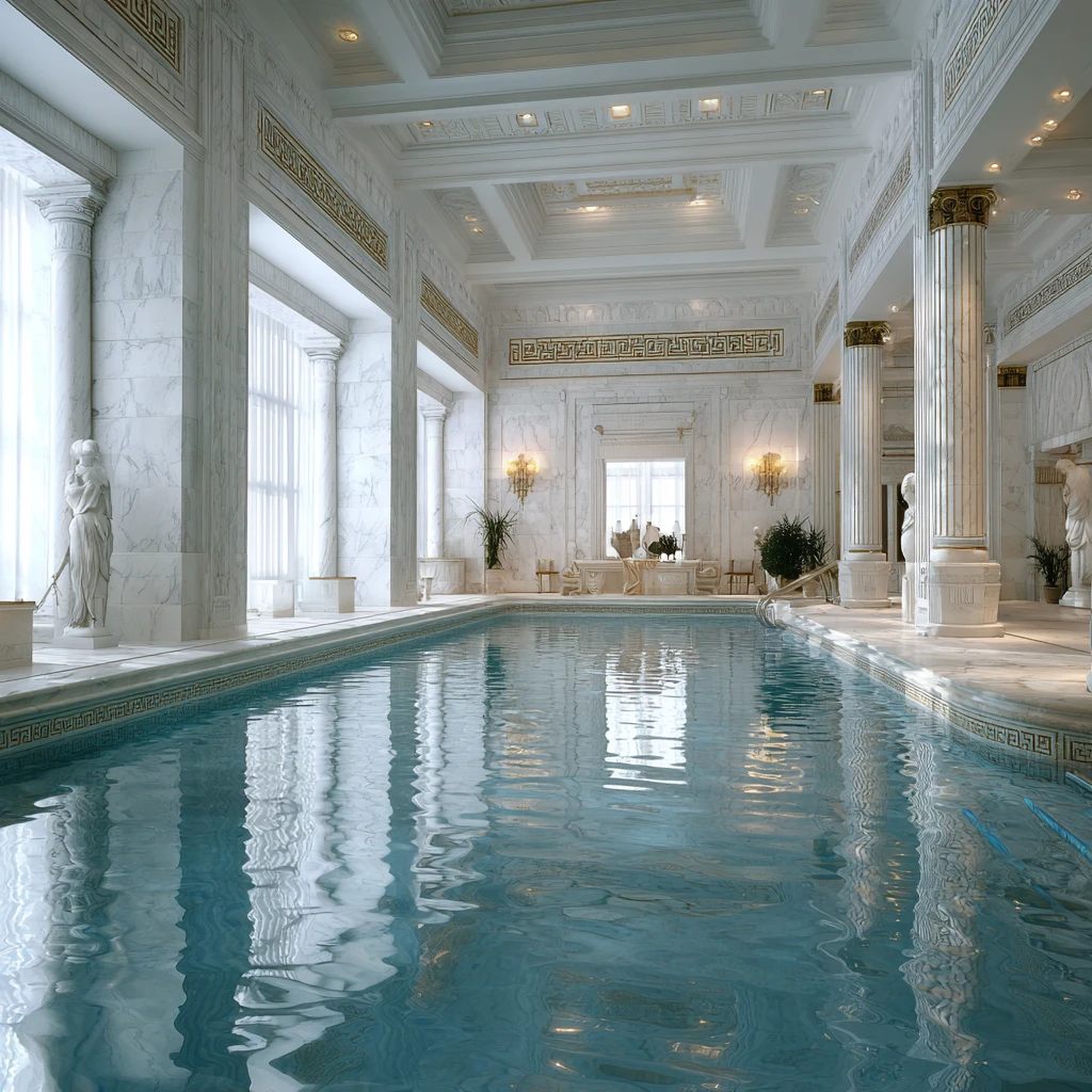 4 The Classic Roman Bath Pool