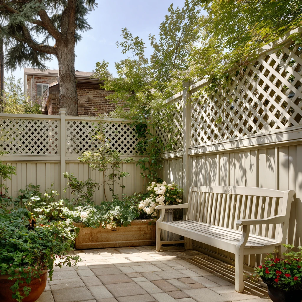 6 Lattice Panels