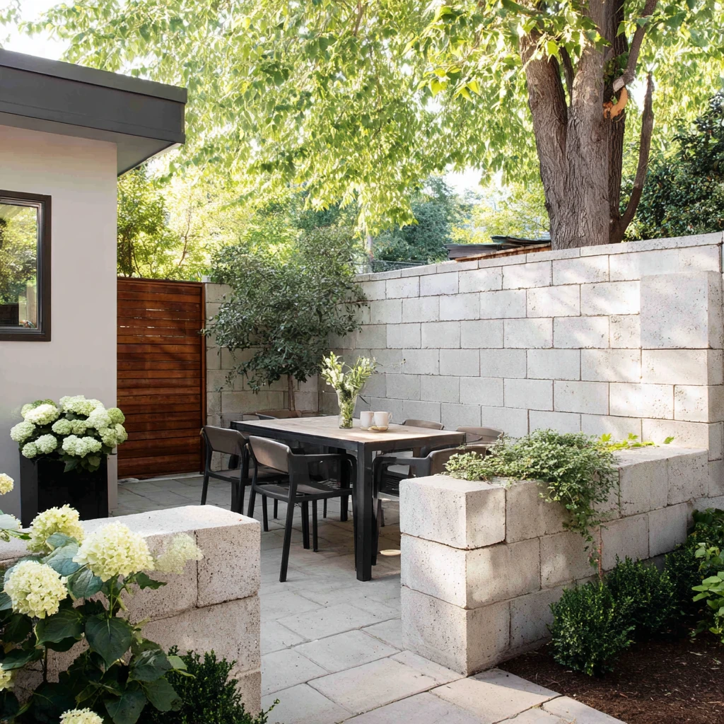 9 Cinder Block Walls