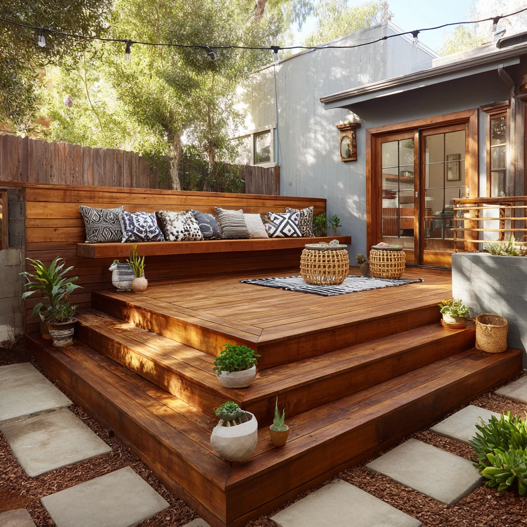 Ground Level Deck Ideas