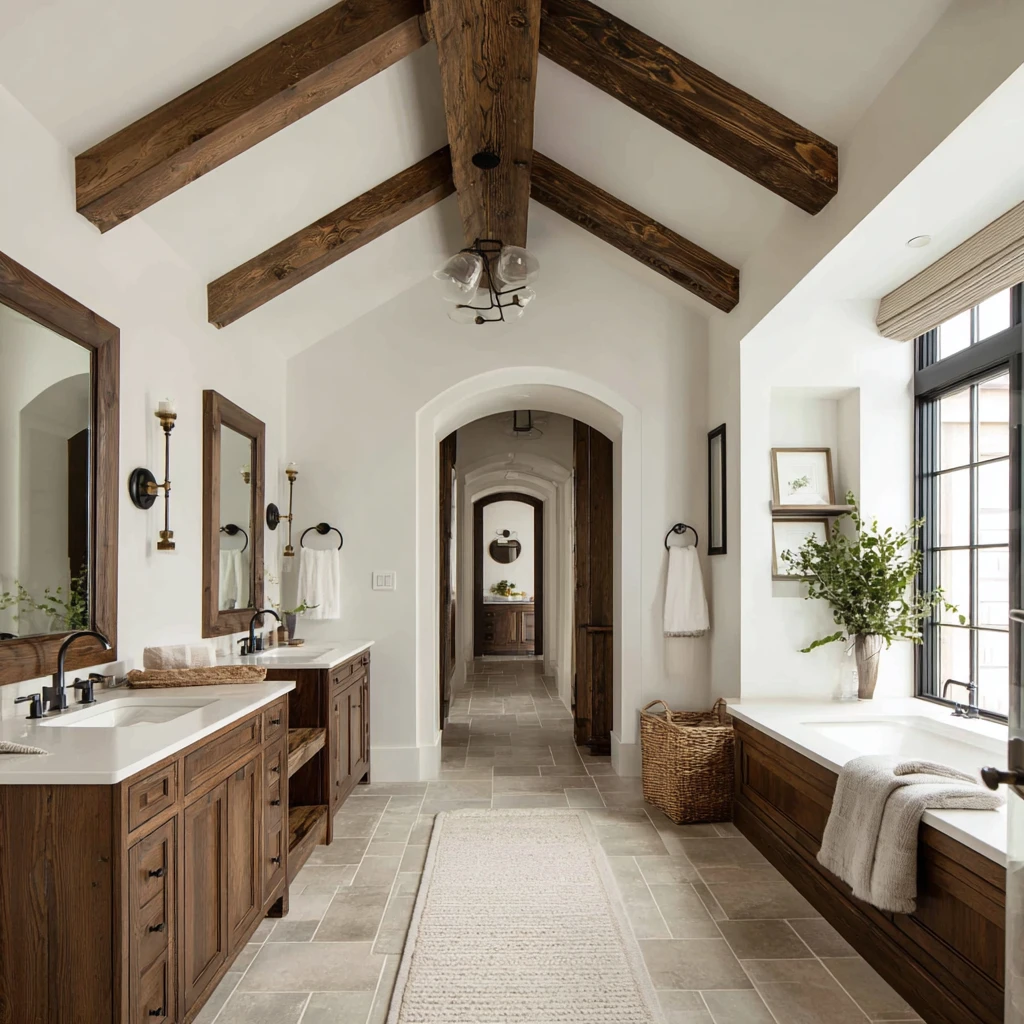 11 Exposed Beam Ceiling