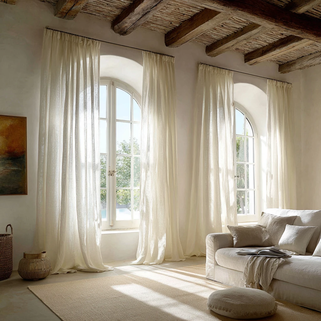 12 Linen Curtains
