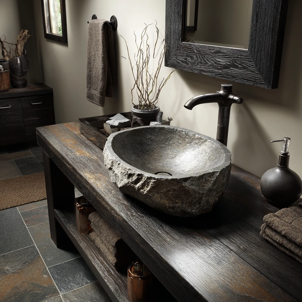 14 Stone Vessel Sink