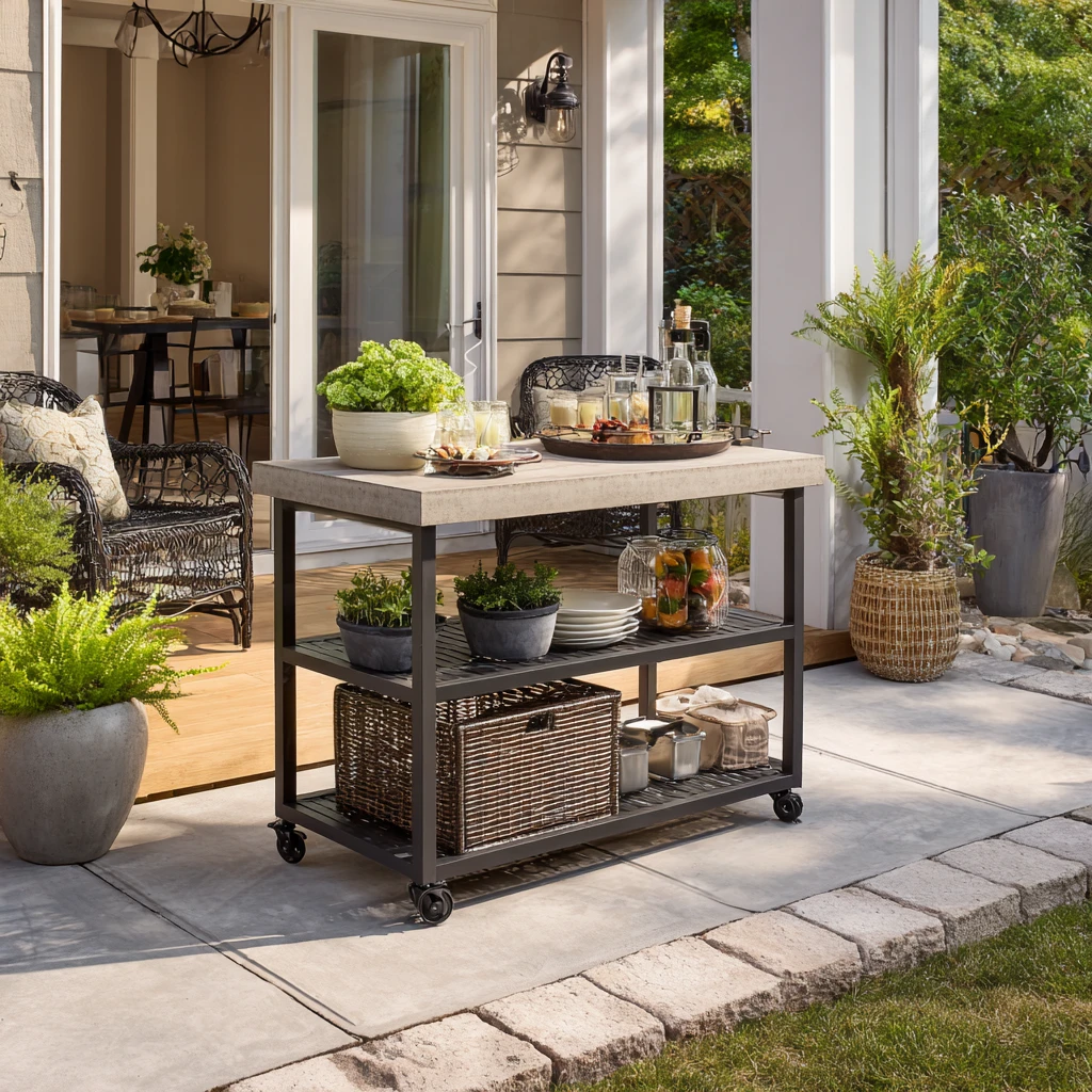 15 Outdoor Kitchen Cart