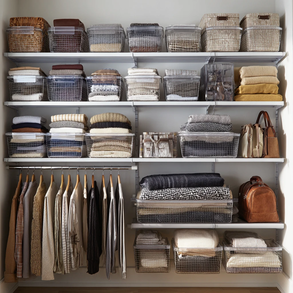 4 Shelf Organization