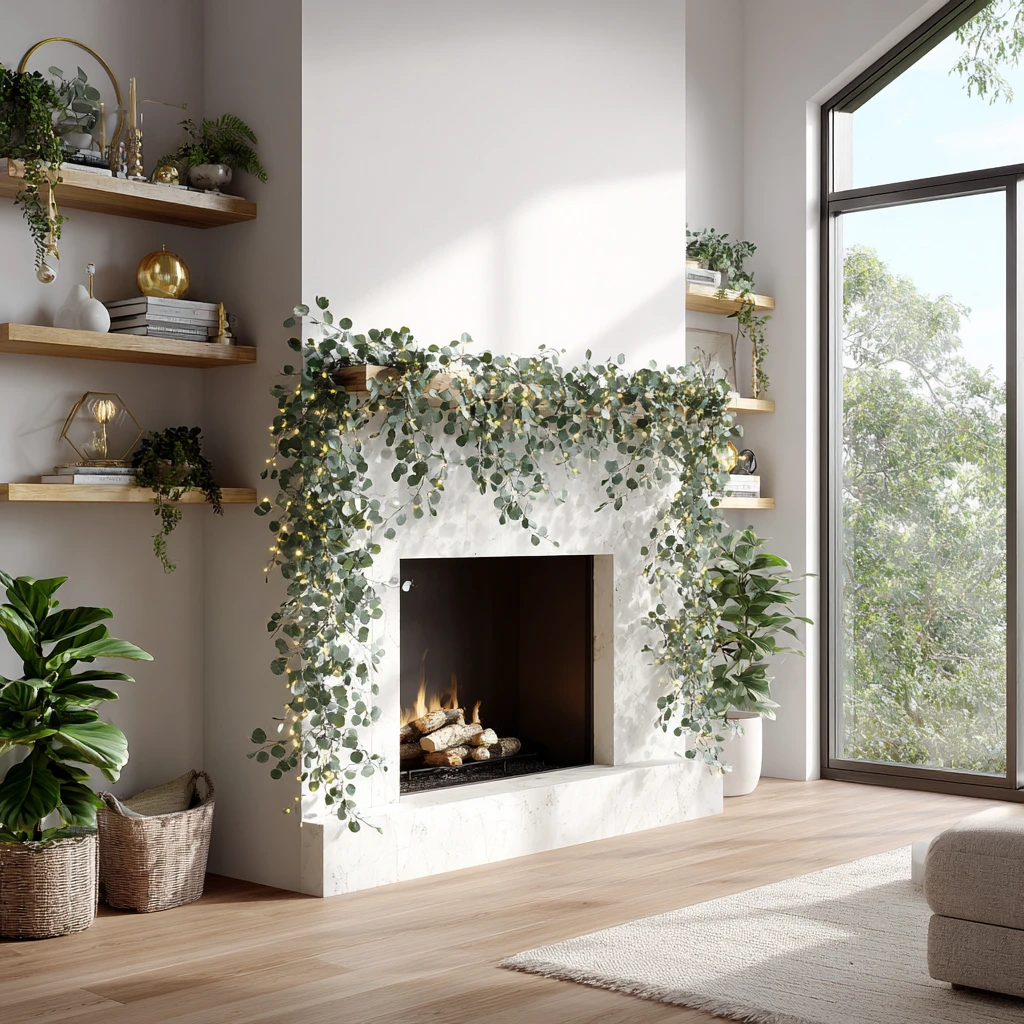 5 Drape Fresh Eucalyptus