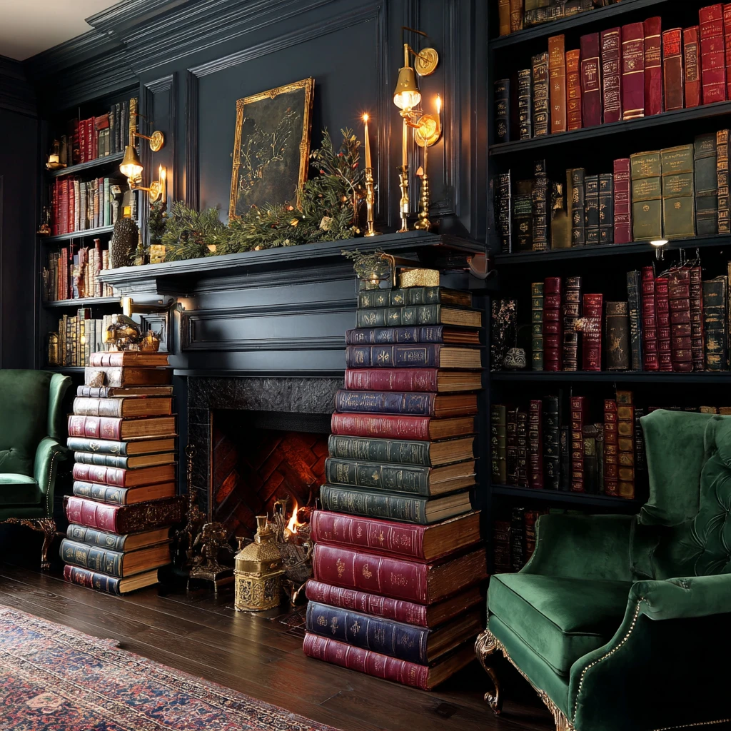 6 Display Vintage Books