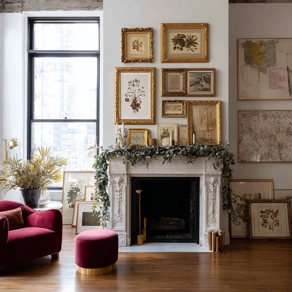 7 Arrange a Gallery of Ornate