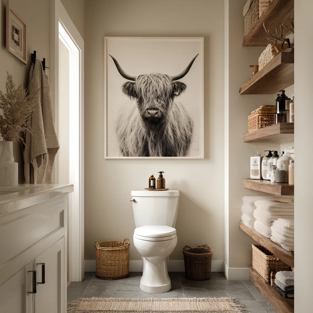 8 Highland Cow Artwork