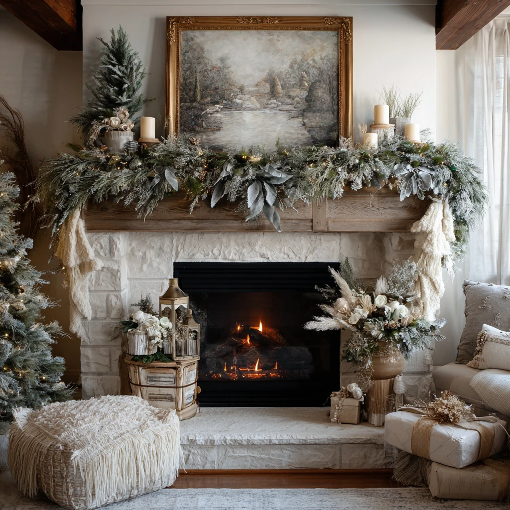 Christmas Mantel Decor Ideas