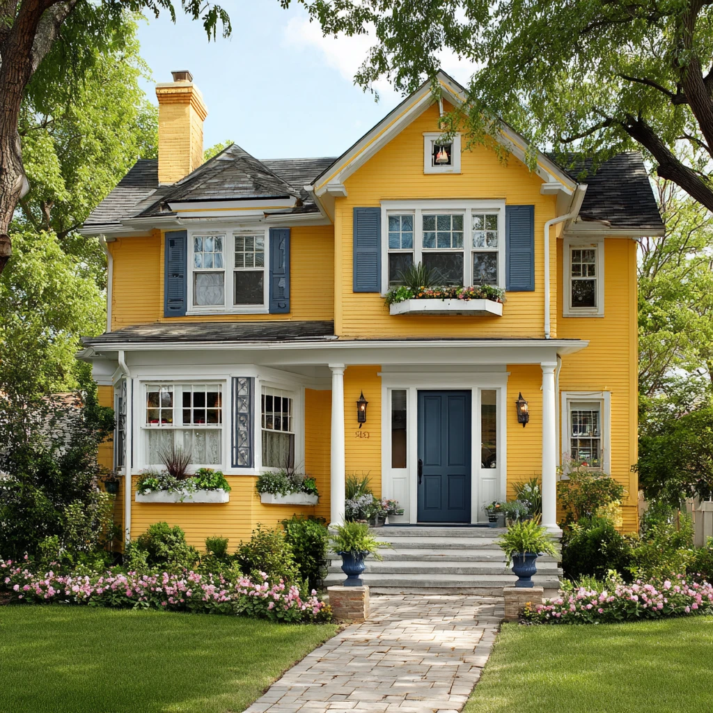 Exterior House Color Schemes