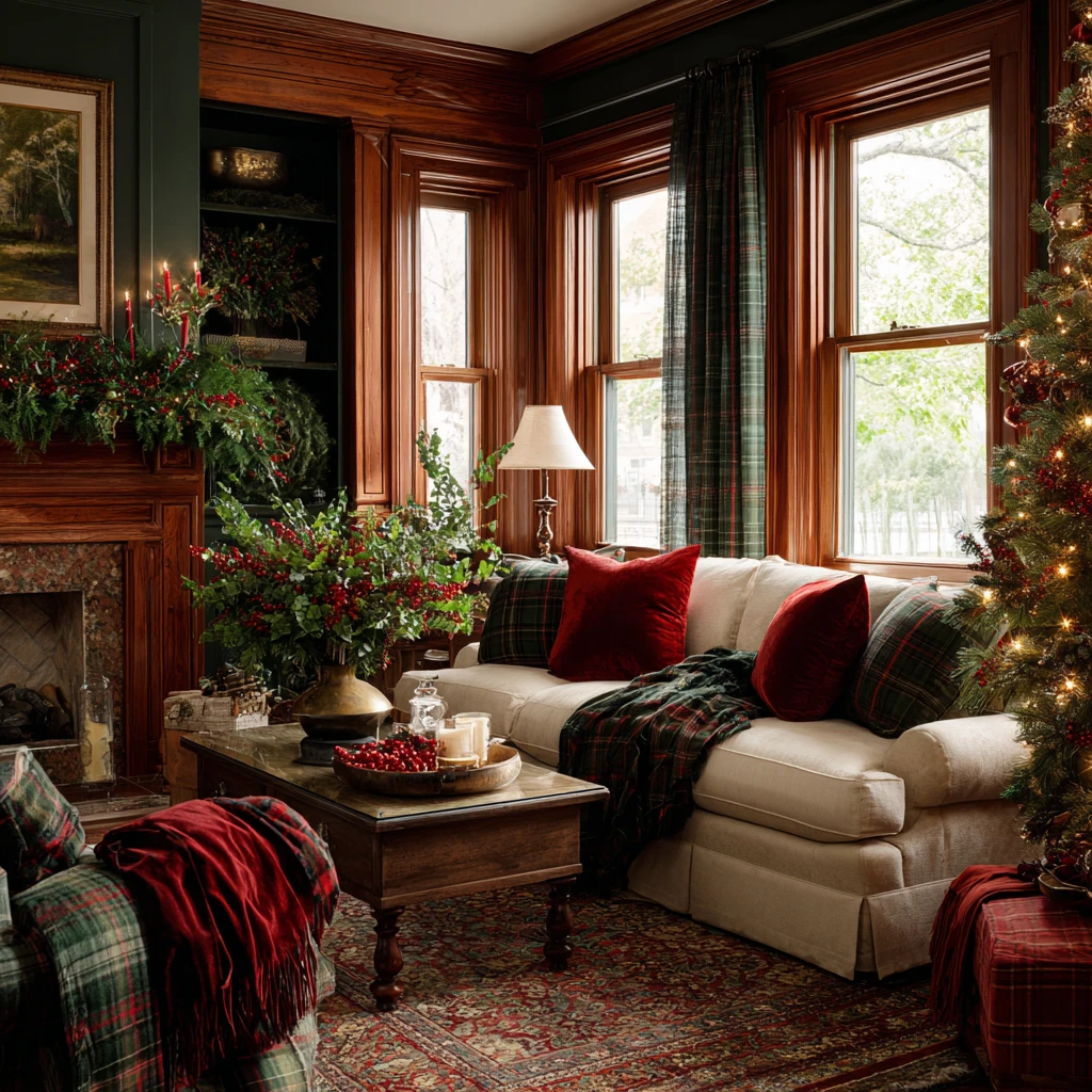 1 Classic Red and Green Color Palette