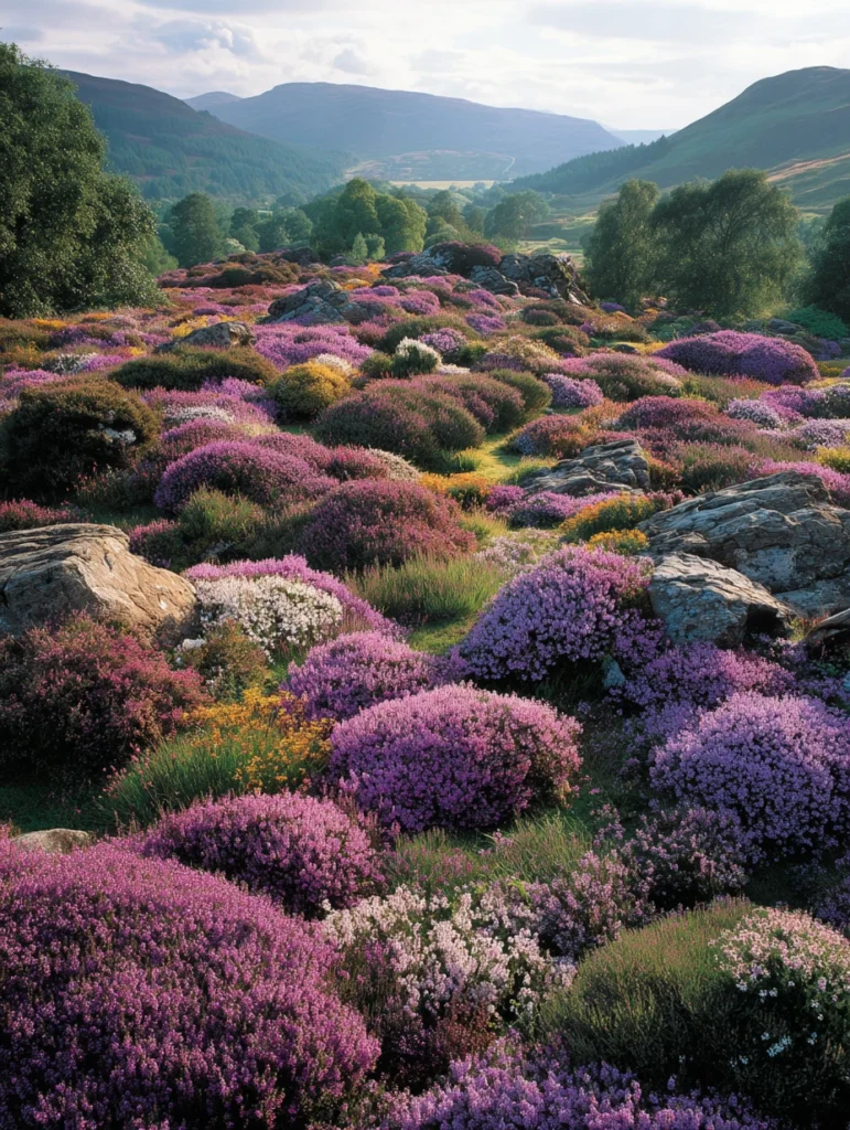 Scottish Garden Ideas: Create a Purple Heather Carpet