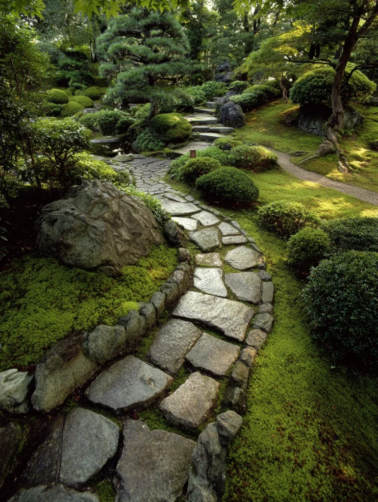 Japanese Garden Ideas: Create a Stone Pathway Through Your Garden