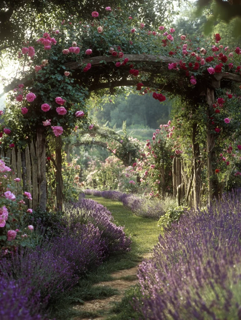How To Create an English Cottage Garden for Your Flowers: Start With the Classics: Roses and Lavender
