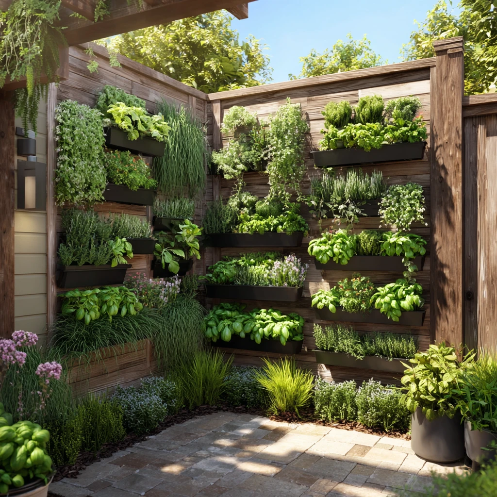 1 Vertical Herb Garden Wall