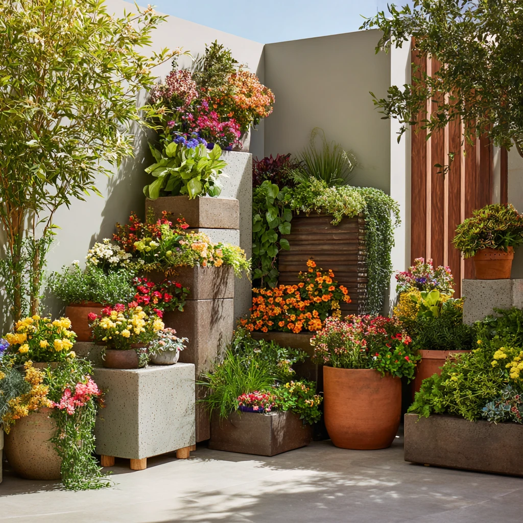 10 Container Garden Corner