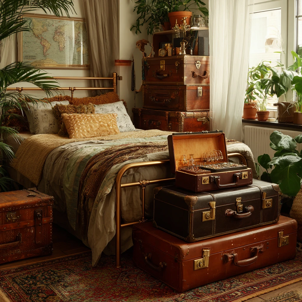 10 Style With Vintage Trunks