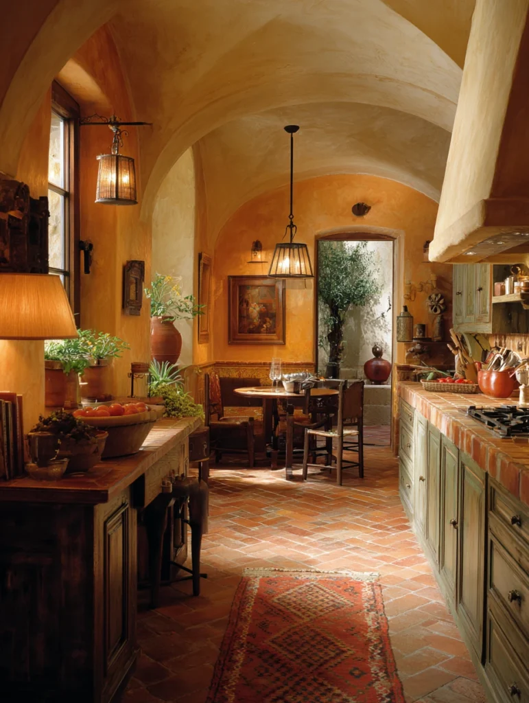 Aesthetic Italian Kitchen Ideas: Tuscan-Inspired Color Palette