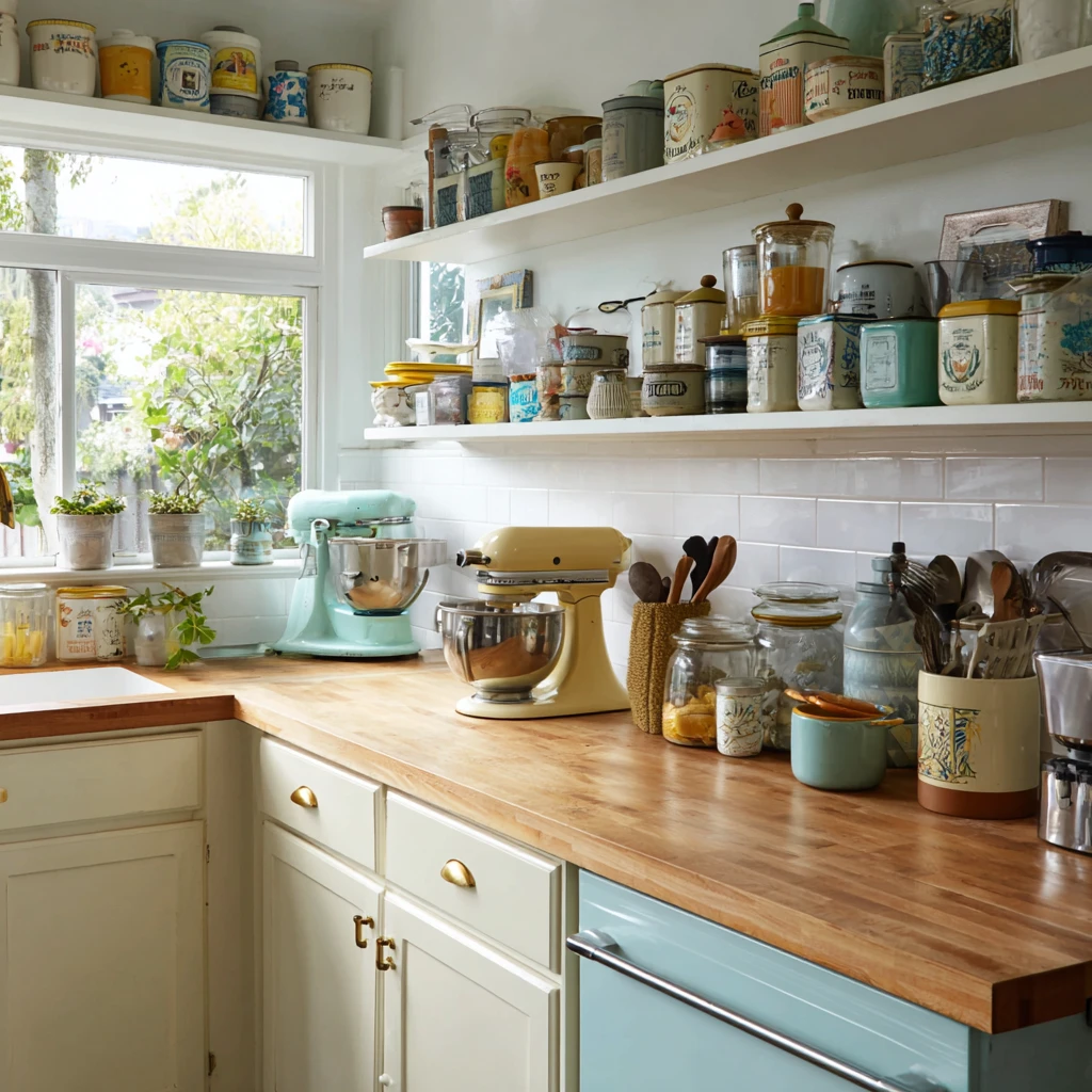 11 Embrace Vintage Kitchen