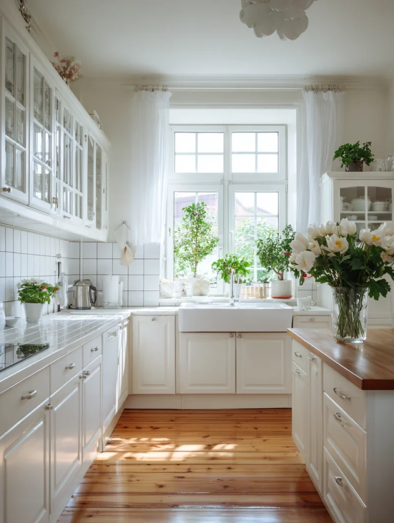 Aesthetic Irish Kitchen Ideas: Natural Light Maximization