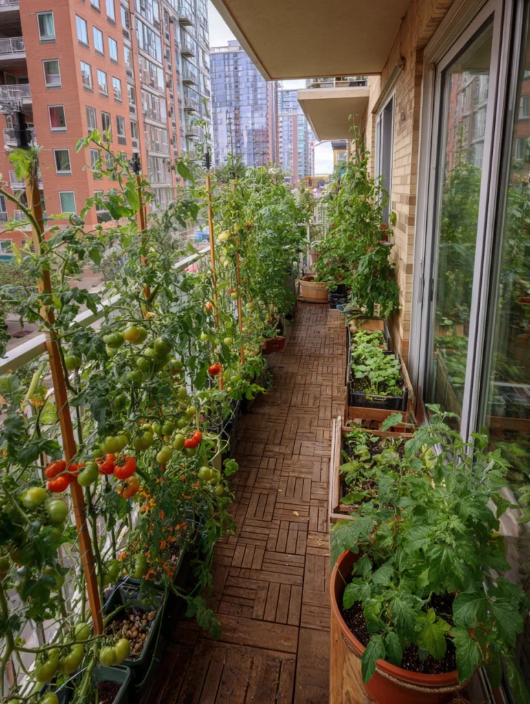 Small Balcony Garden Ideas: Compact Vegetable Growing