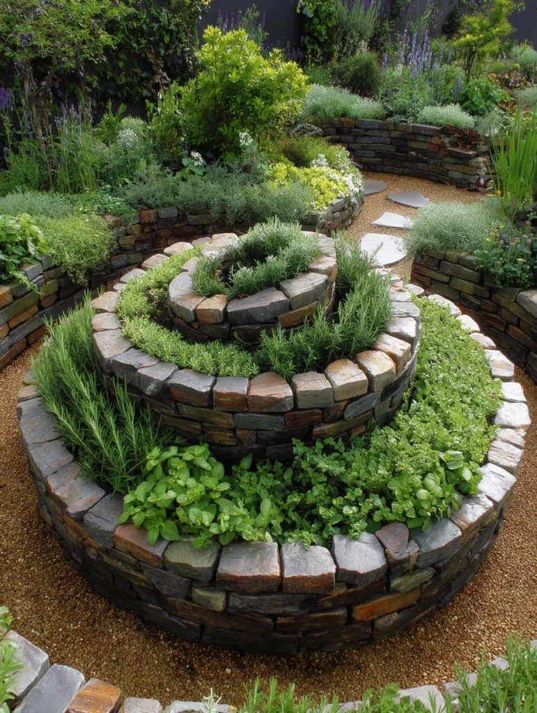 Best Raised Garden Bed Ideas: Herb Spiral Gardens for Compact Growing