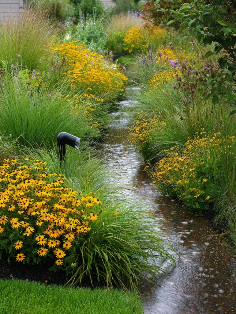 Stunning Garden Ideas on a Budget: Create Rain Gardens to Manage Drainage Issues