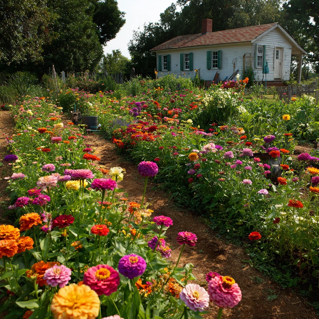 14 Create a Cutting Garden Section