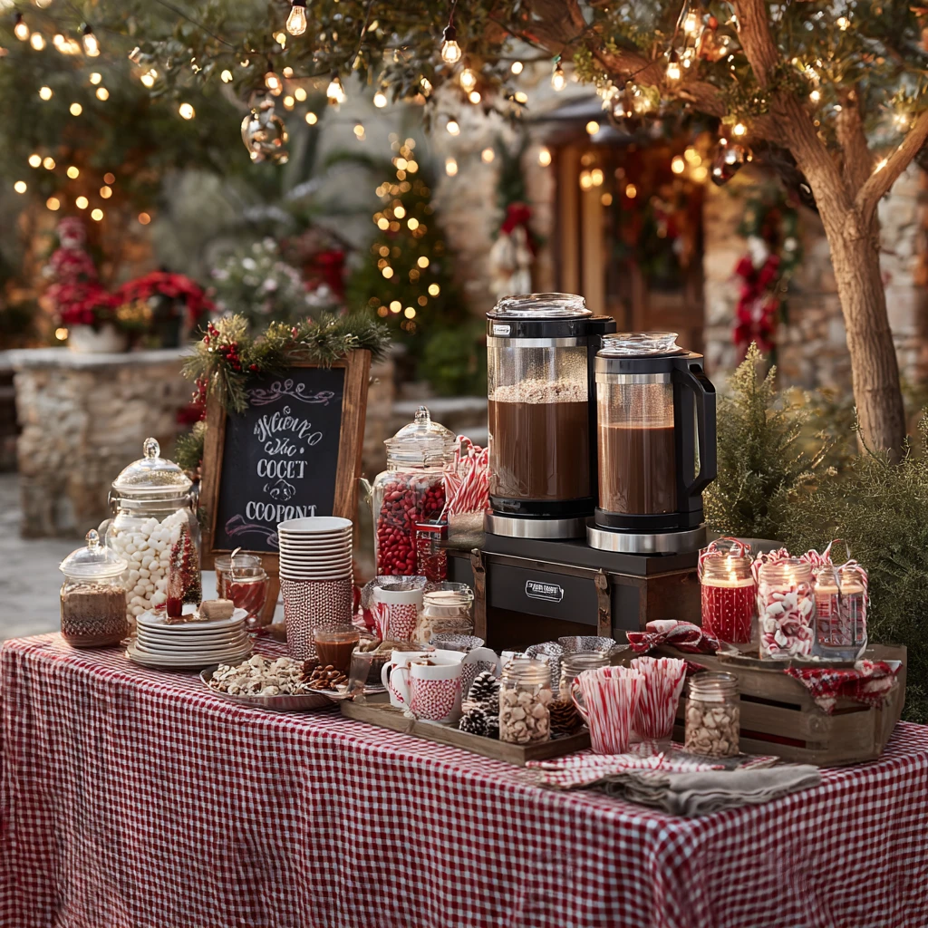 14 Set Up a Hot Cocoa Station