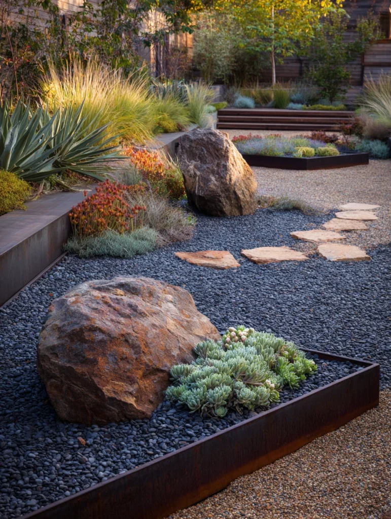 Aesthetic Garden Ideas: Craft a Contemporary Gravel Garden
