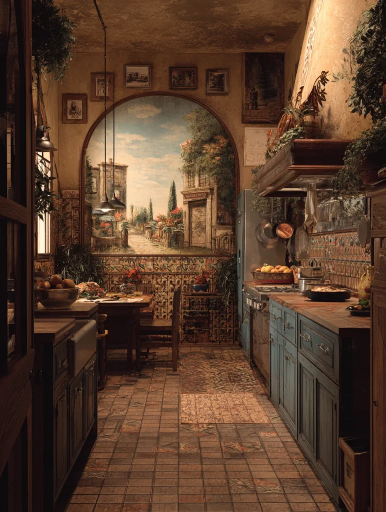 Aesthetic Italian Kitchen Ideas: Vintage Italian Posters and Artwork