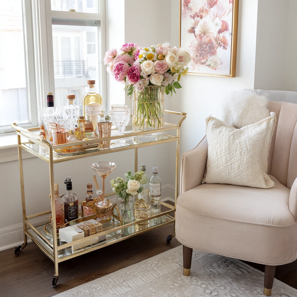 17 Design a Mini Bar Cart