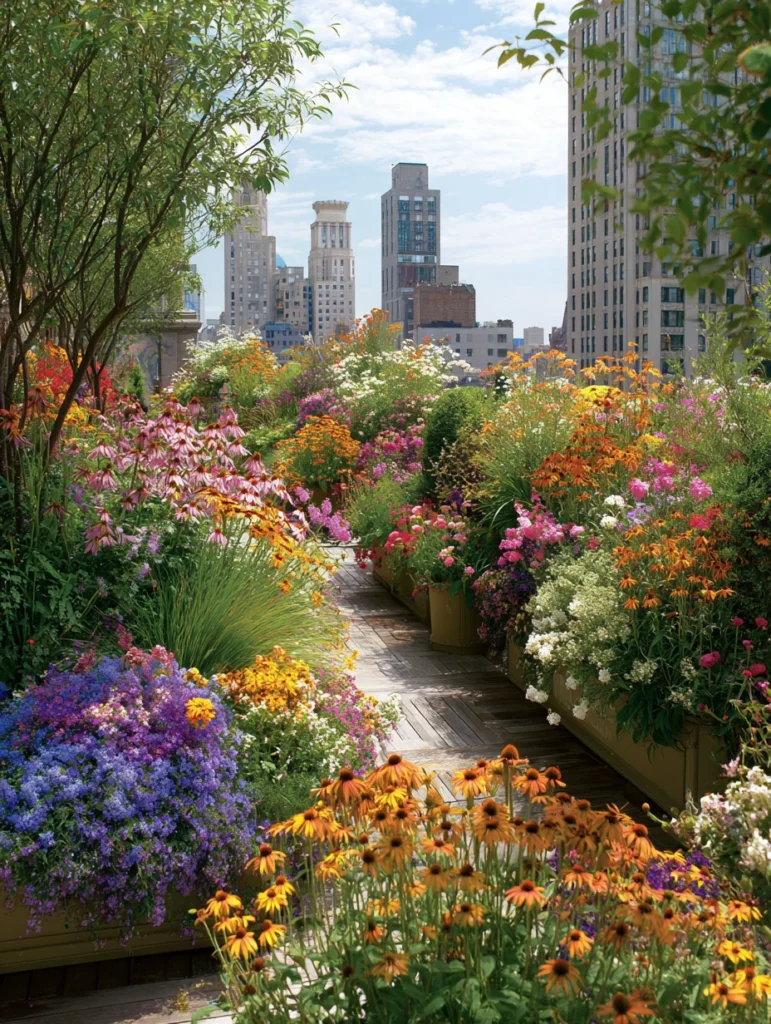 Stunning Rooftop Garden Ideas: Butterfly Garden Station