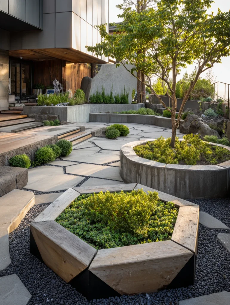 Best Raised Garden Bed Ideas: Geometric Shaped Beds for Contemporary Design