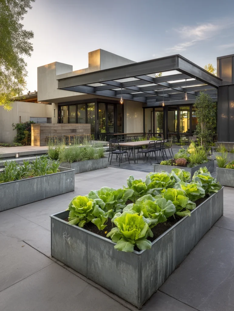 Best Raised Garden Bed Ideas: Galvanized Metal Beds for Modern Vibes