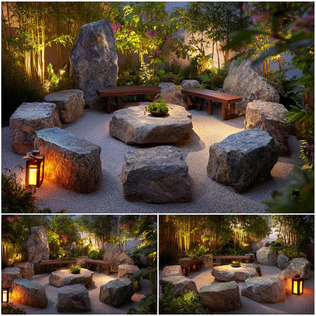 20 Stone Circle Seating Area