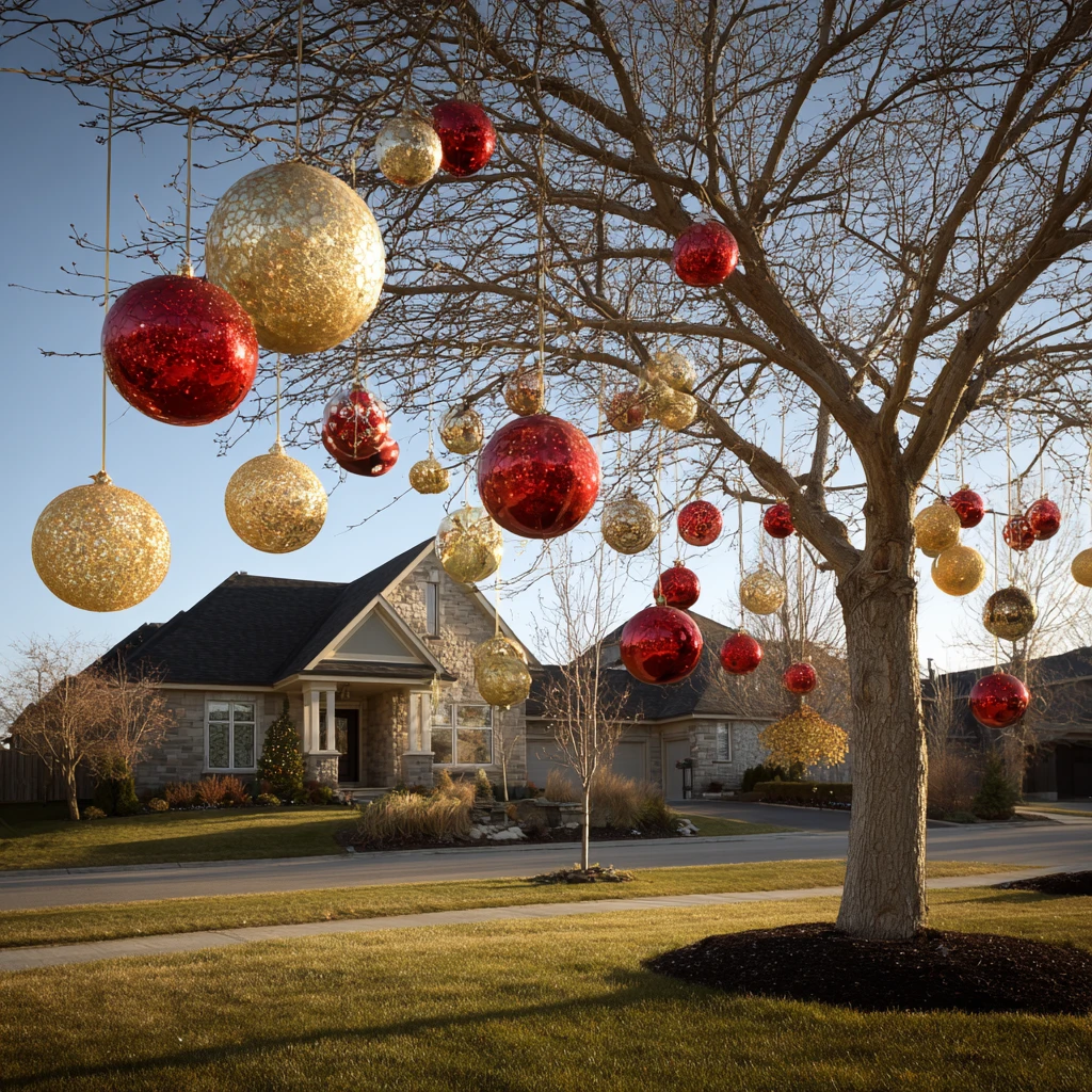 3 Hang Oversized Ornaments