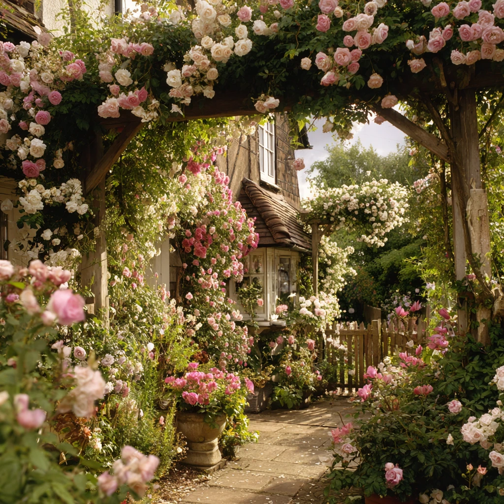 4 Add Climbing Roses