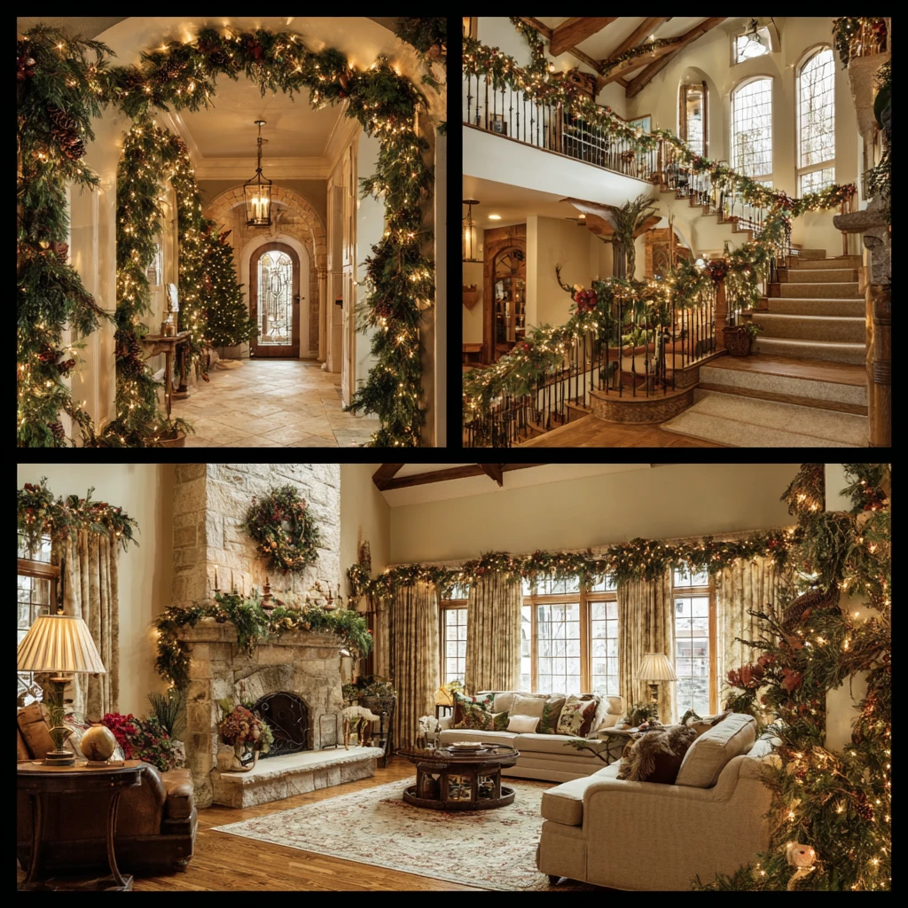 4 Garland Draped Everywhere