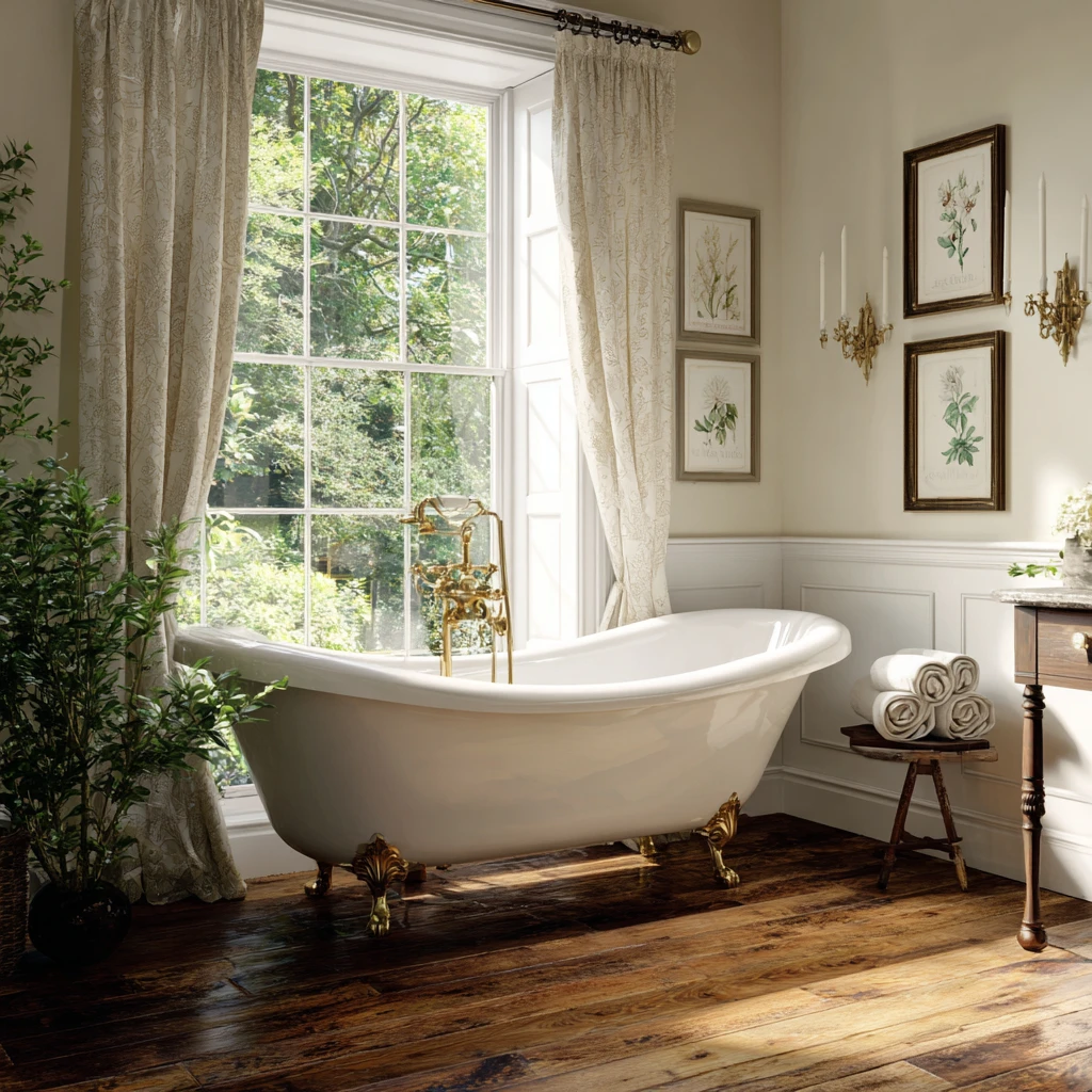 4 Vintage Clawfoot Tub