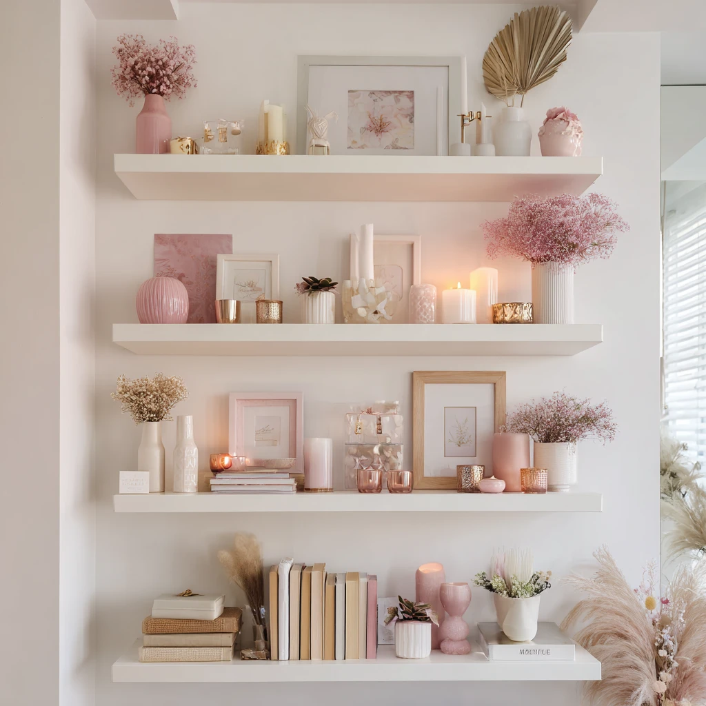 5 Install Floating Shelves