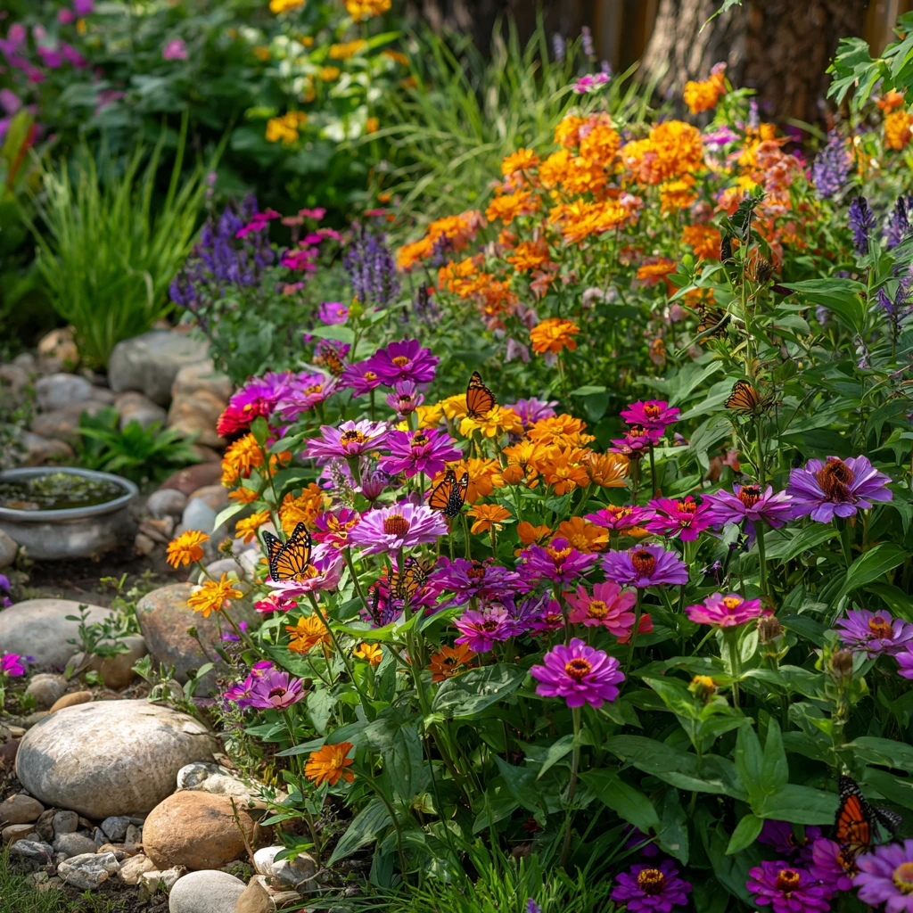 6 Butterfly Garden Corner