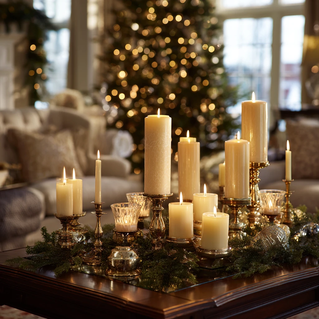 6 Candles and Candlelight