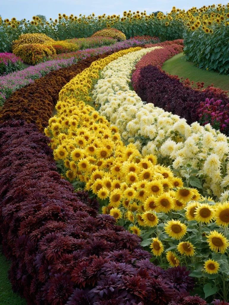 Beautiful Sunflower Garden Ideas: Design a Gradient Color Scheme