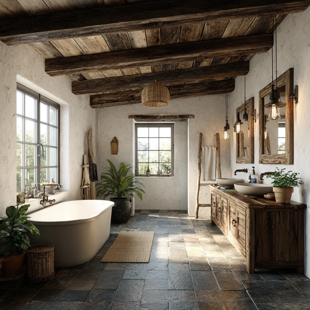 6 Exposed Wooden Beams