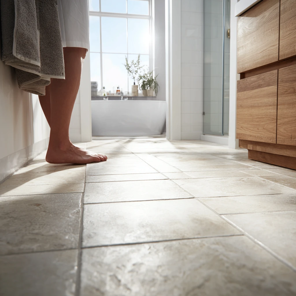 6 Incorporate Heated Floors