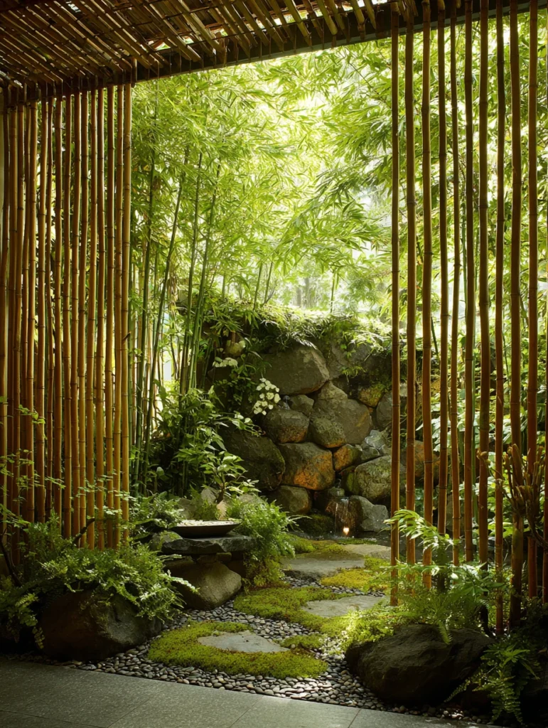 Japanese Garden Ideas: Add Bamboo Elements for Structure and Sound