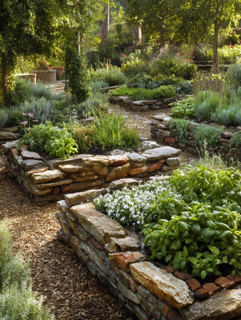 Stunning Garden Ideas on a Budget: Build Borders and Edging with Natural Materials