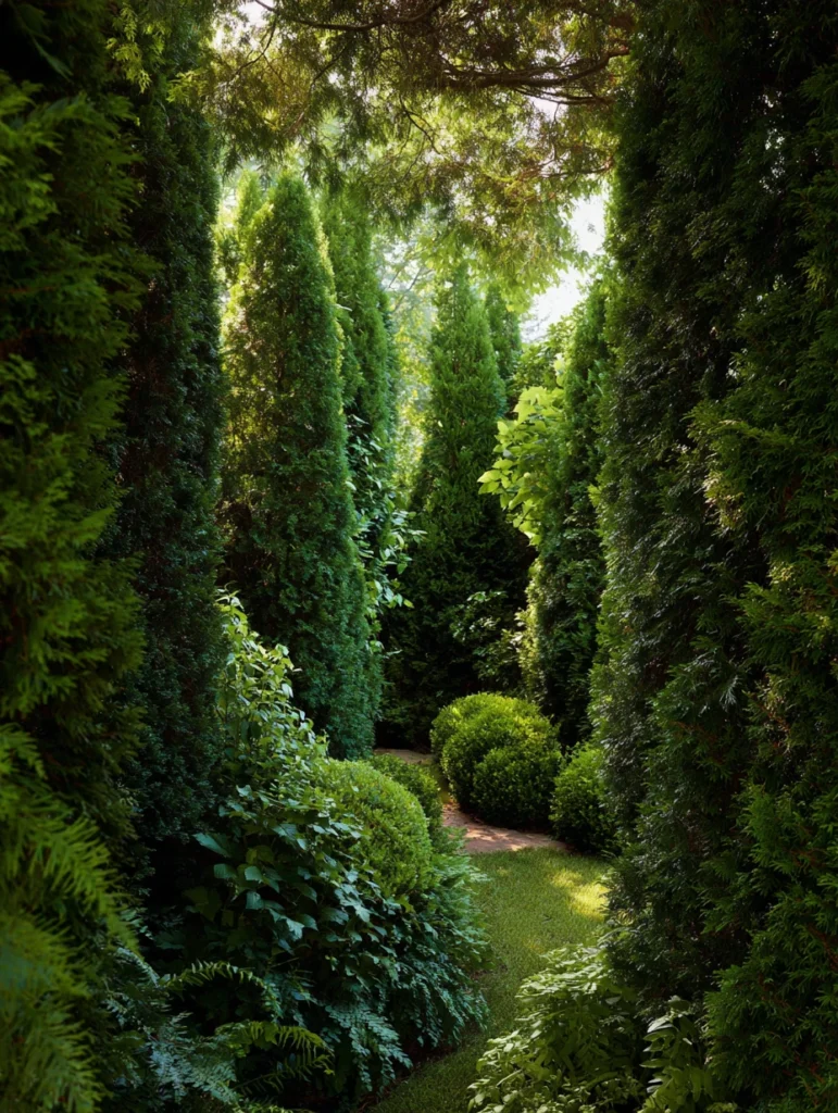 Secret Garden Ideas: Establish Evergreen Privacy Screens